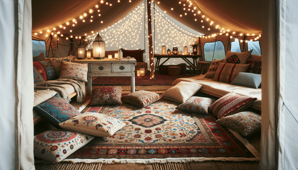 Best Ways To Decorate Your Glamping Tent
