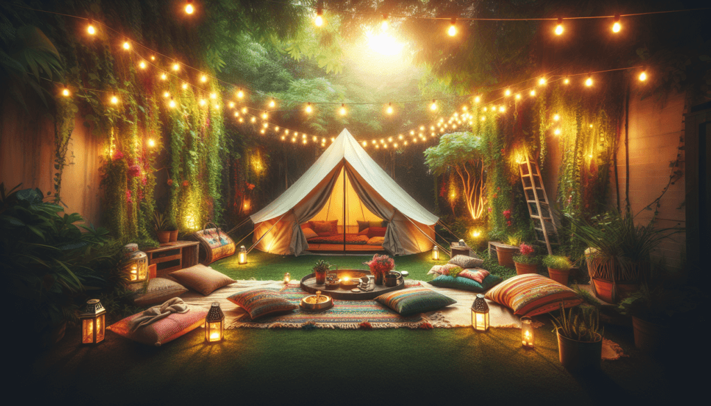 How To Create A Glamping Oasis In Your Backyard