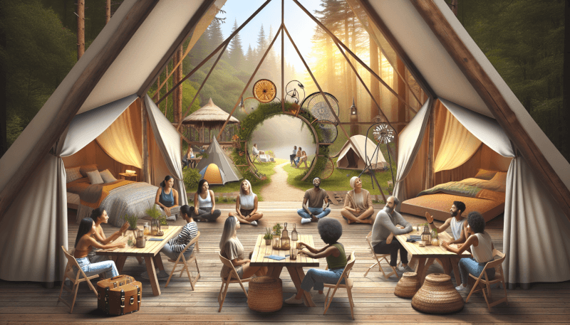 how to plan a glamping trip for team building and corporate retreats 4