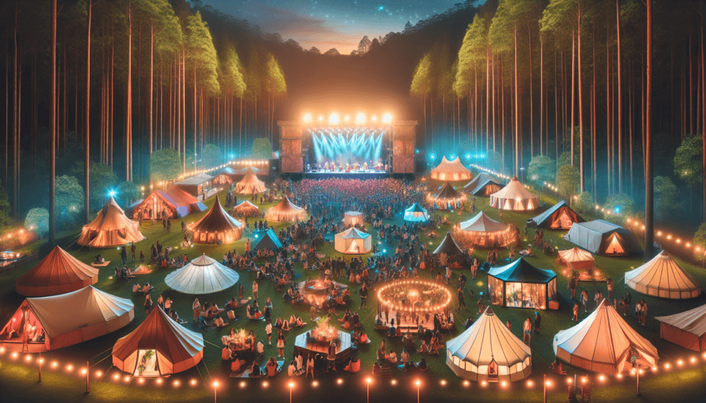 Top Glamping Destinations For Outdoor Concerts And Festivals