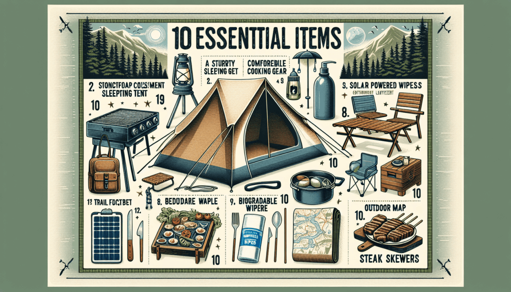 10 Must-Haves For Your Glamping Trip